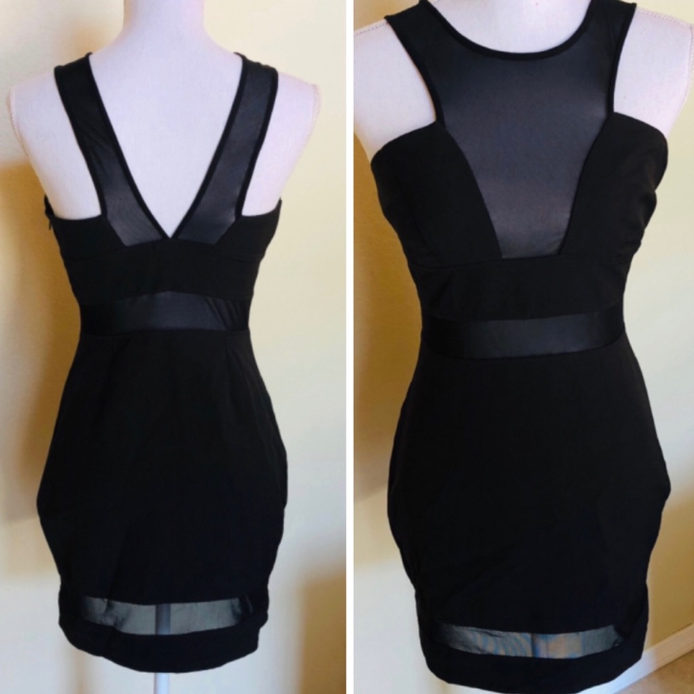 Nbd Remember Me Bodycon Dress In Black View 4